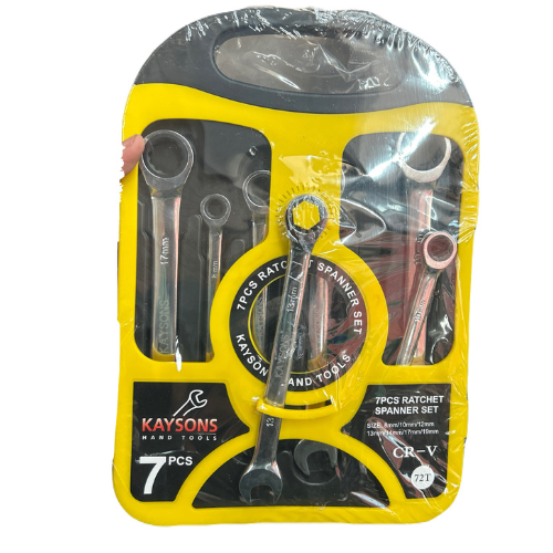 Ratchet Spanner Set 7pcs 